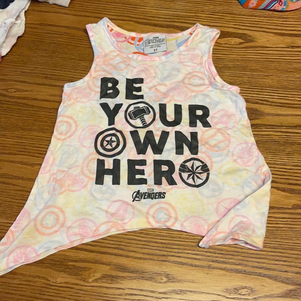 3T Avengers tank top